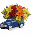 Vintage Ford Pickup Bouquet  Cottage Florist Lakeland Fl 33813 Premium Flowers lakeland